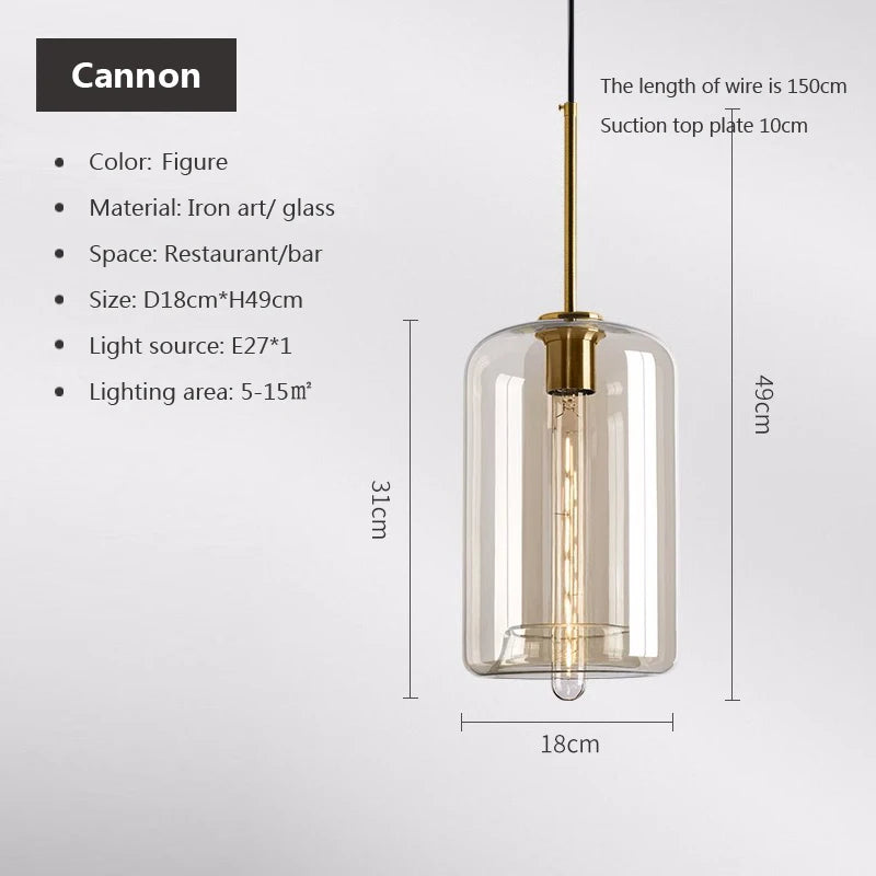 Loft Glass Pendant