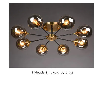 OrbaLux™ Glass Chandelier