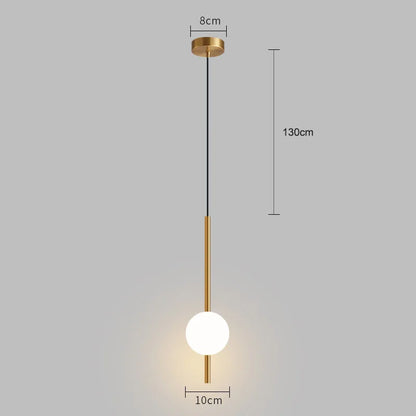 Nordic Bedside Pendant Light