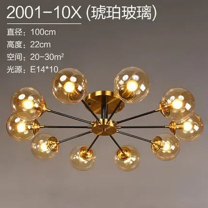 OrbaLux™ Glass Chandelier