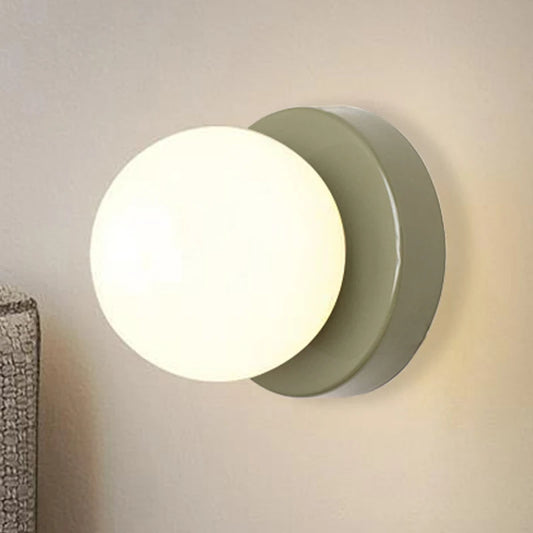 Minimalist Orb Sconce