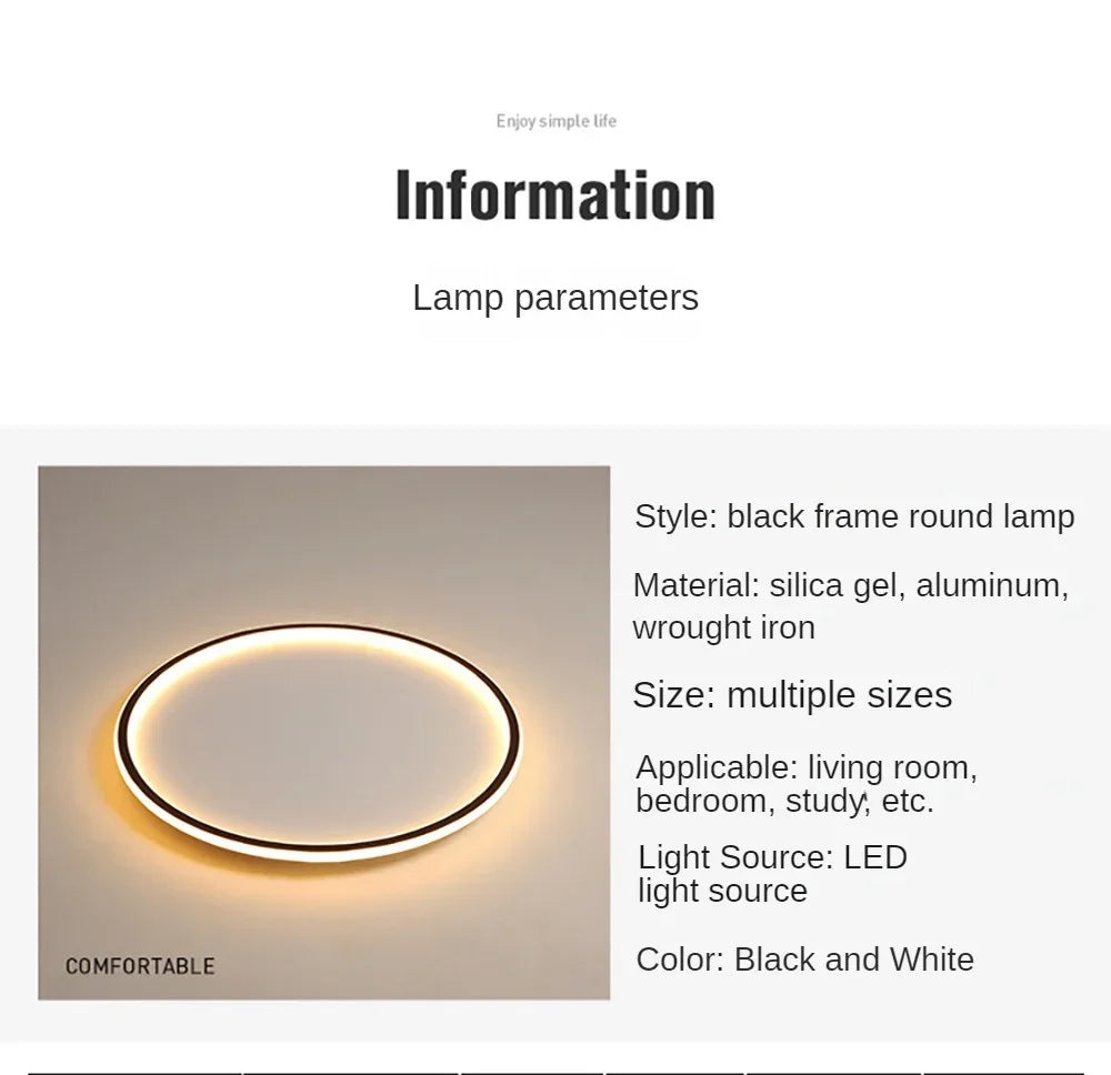 AuraRing™ LED Ceiling Light