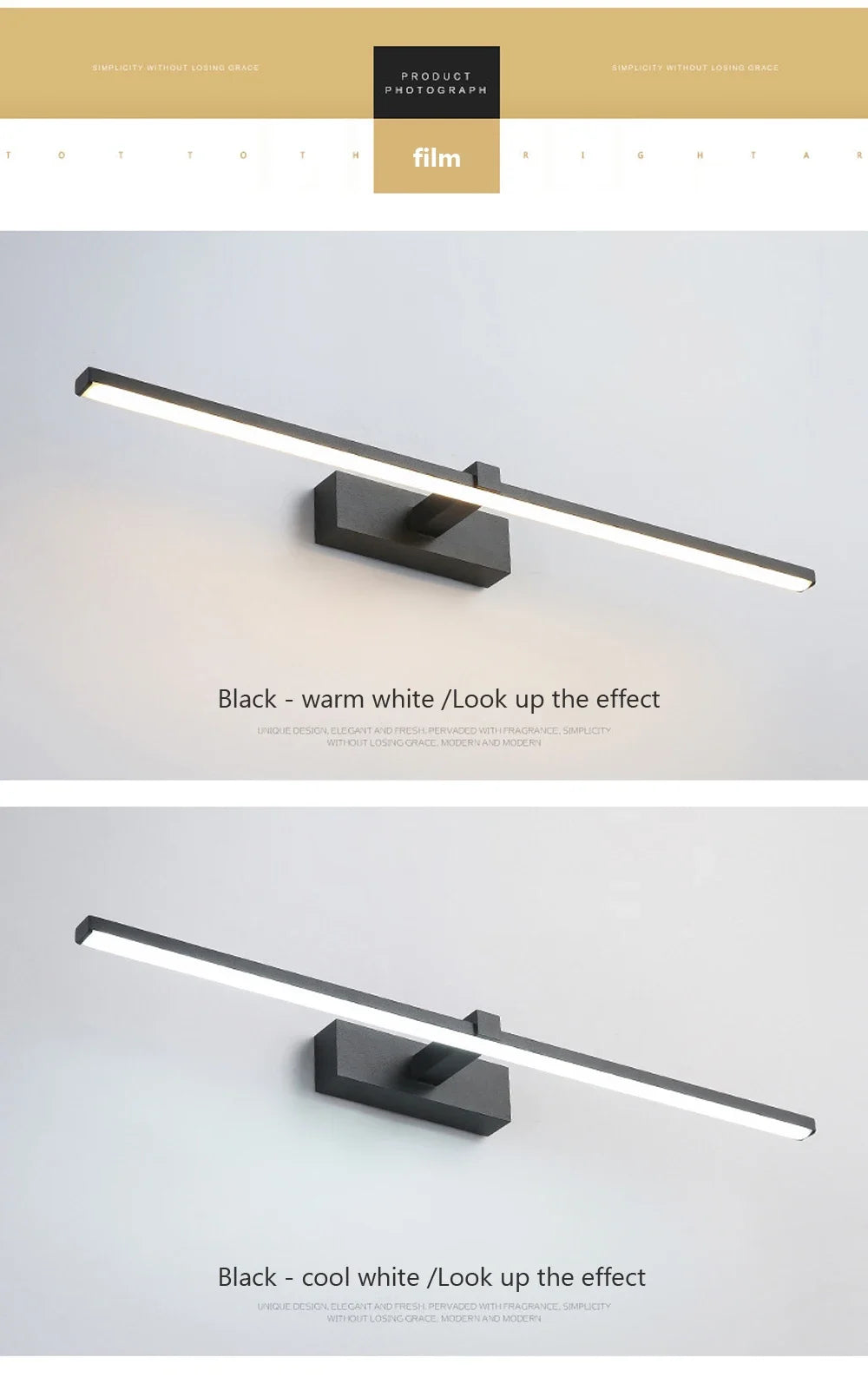 LumiEdge™ Mirror Wall Light