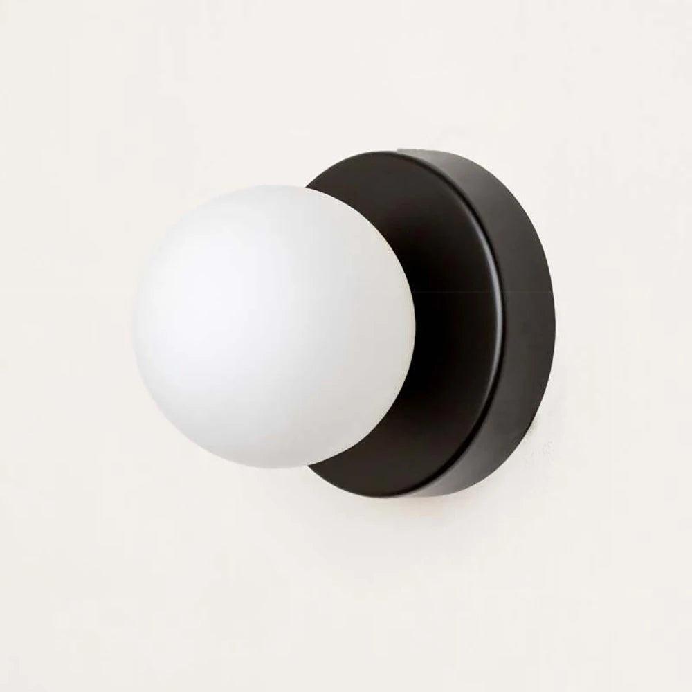 Minimalist Orb Sconce