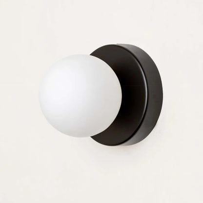 Minimalist Orb Sconce