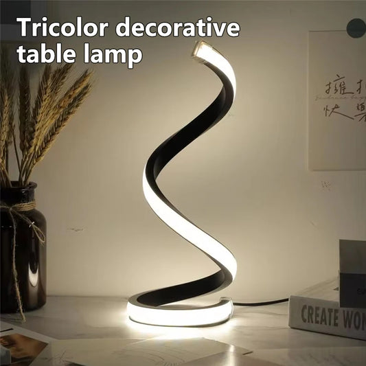 SpiraGlow™ LED Table Lamp