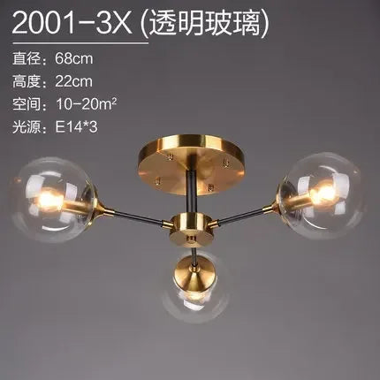 OrbaLux™ Glass Chandelier