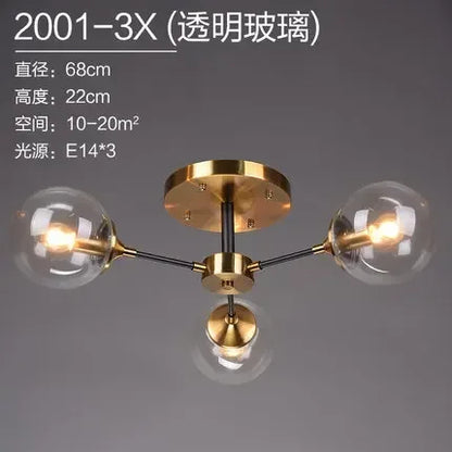 OrbaLux™ Glass Chandelier