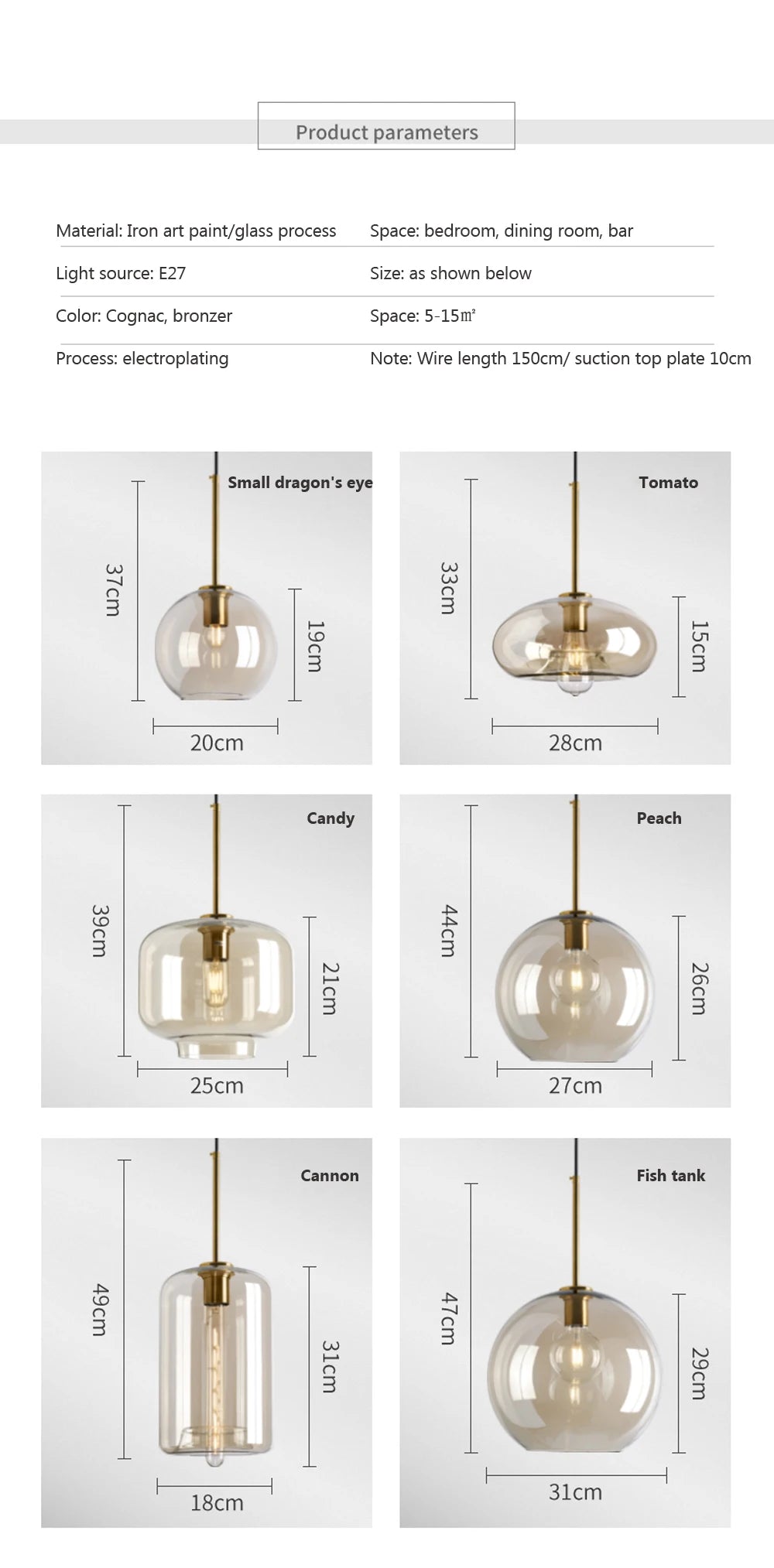 Loft Glass Pendant
