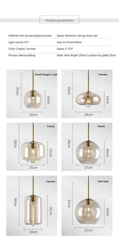 Loft Glass Pendant