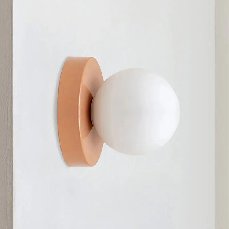 Minimalist Orb Sconce