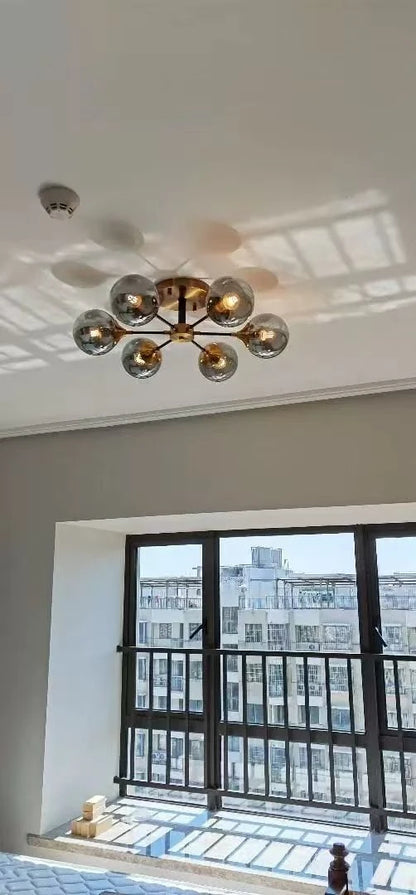 OrbaLux™ Glass Chandelier