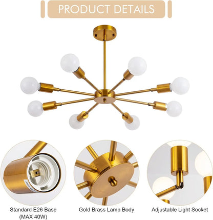 Modern Branch Chandelier