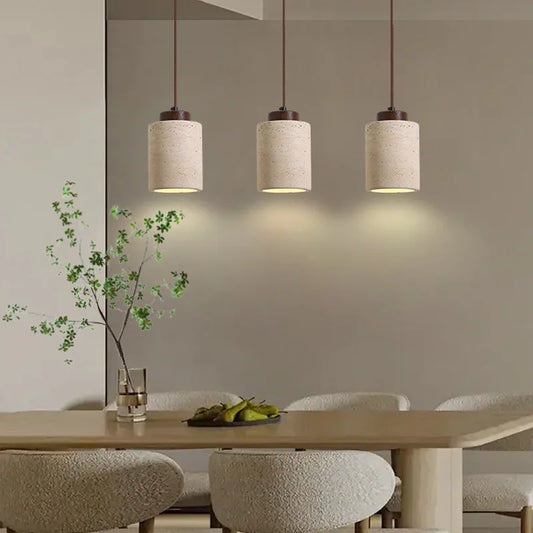 Wabi-Sabi Stone Pendant Light