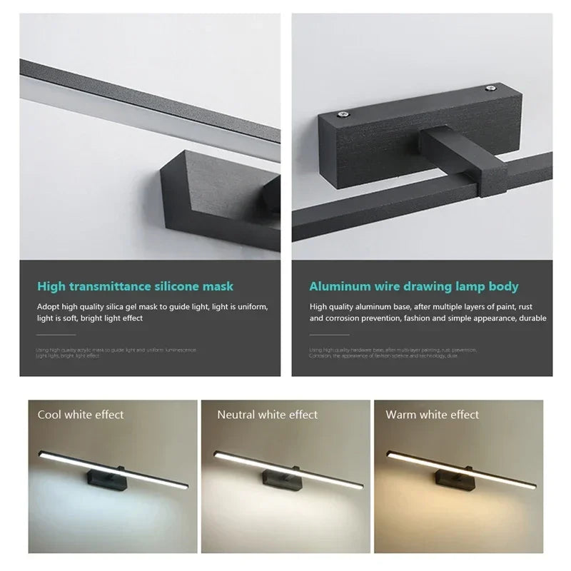 LumiEdge™ Mirror Wall Light