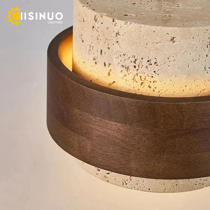 TerraGlow™ Stone Pendant Light
