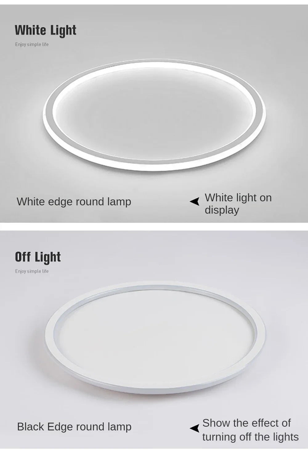 AuraRing™ LED Ceiling Light