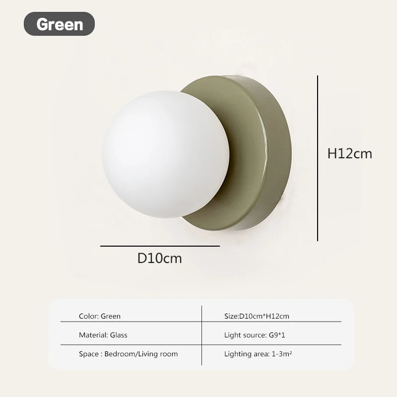 Minimalist Orb Sconce
