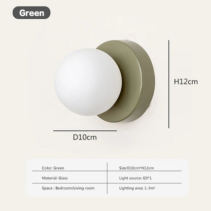 Minimalist Orb Sconce