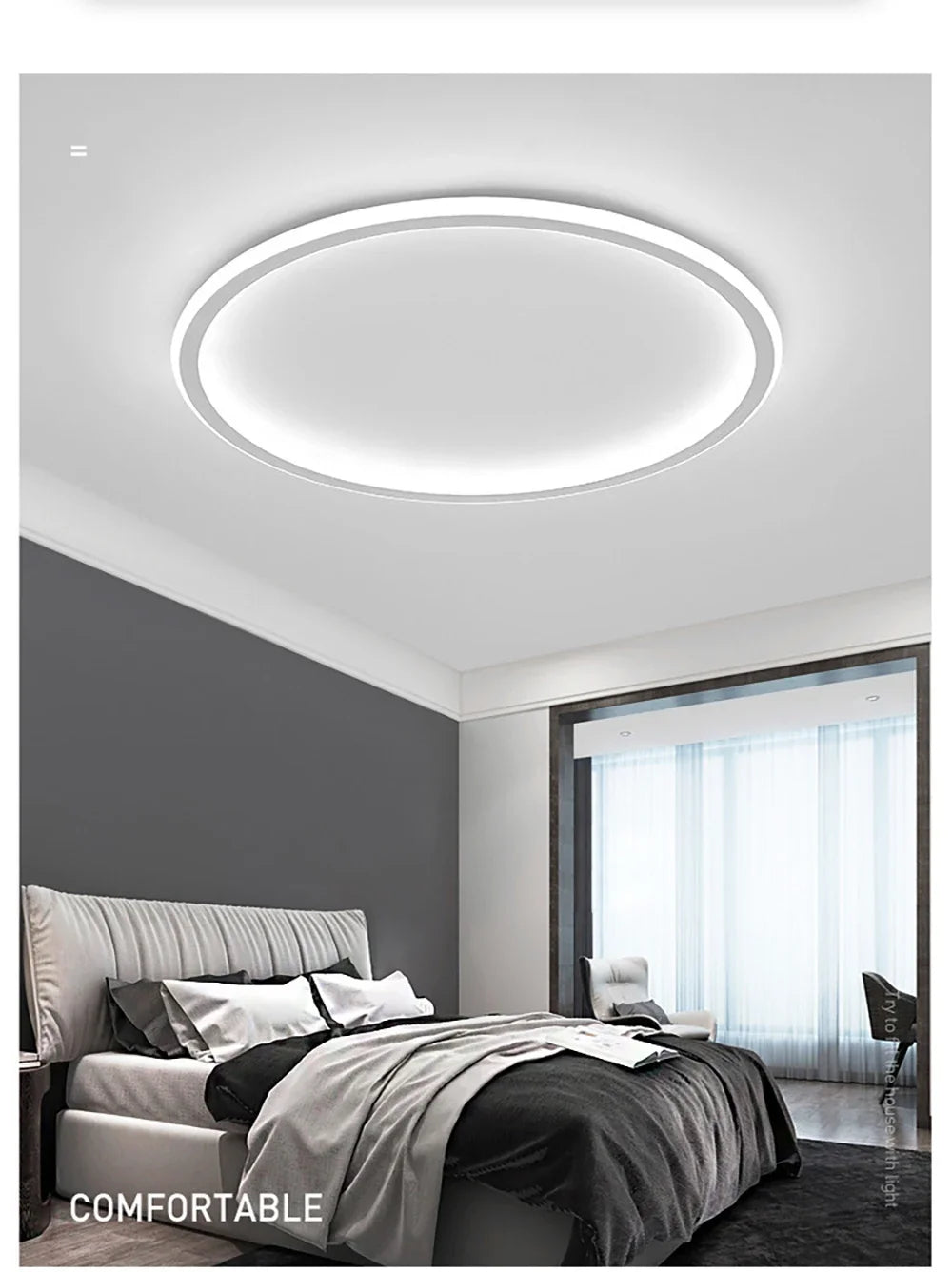 AuraRing™ LED Ceiling Light