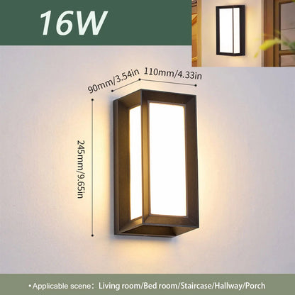 SenseGlow™ Outdoor Wall Light