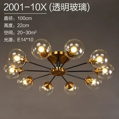 OrbaLux™ Glass Chandelier