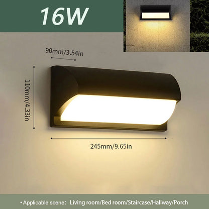 SenseGlow™ Outdoor Wall Light