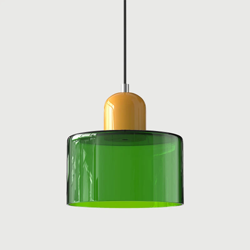 Linear Glass Pendant Light
