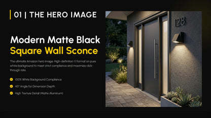 Modern Outdoor Wall Sconce