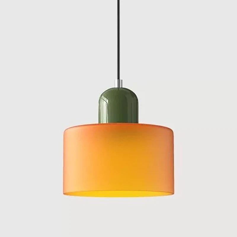 Linear Glass Pendant Light