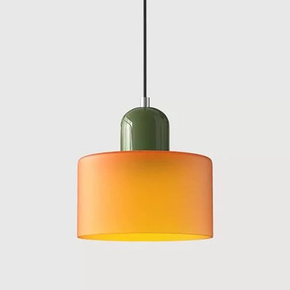 Linear Glass Pendant Light