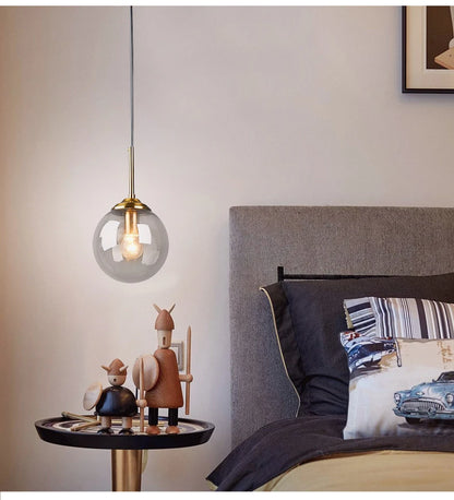 Modern Glass Cluster Pendant