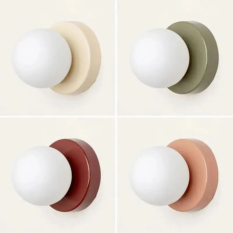 Minimalist Orb Sconce