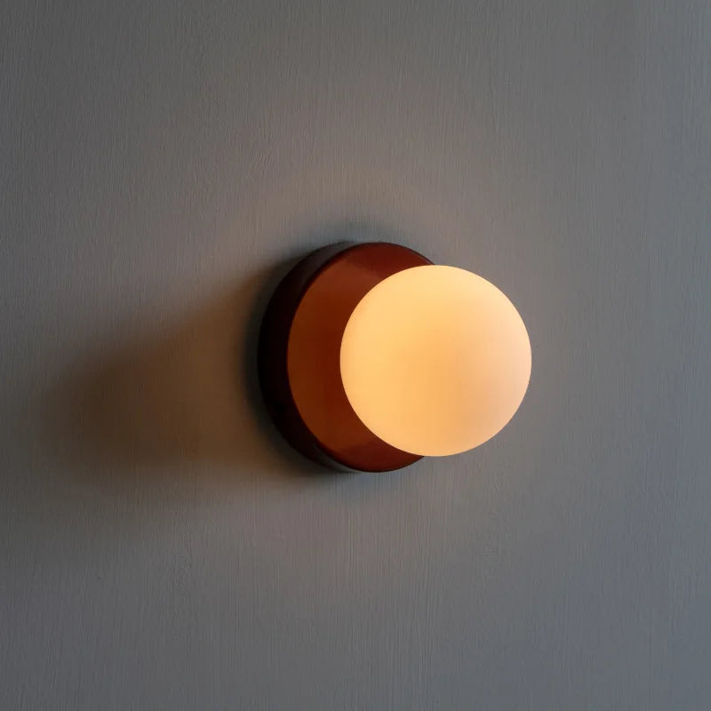 Minimalist Orb Sconce