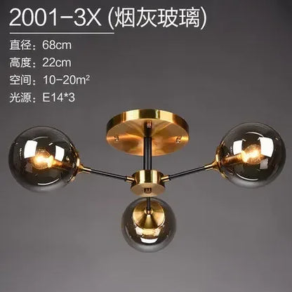 OrbaLux™ Glass Chandelier