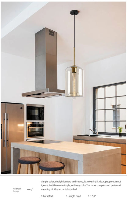 Loft Glass Pendant