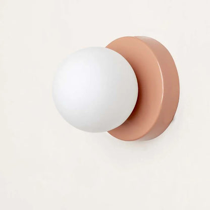 Minimalist Orb Sconce