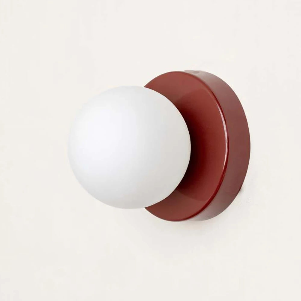 Minimalist Orb Sconce