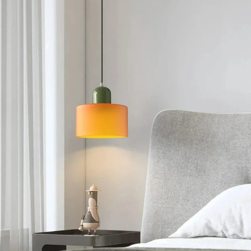 Linear Glass Pendant Light
