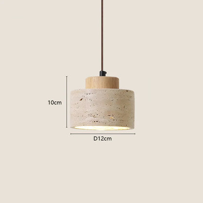 Wabi-Sabi Stone Pendant Light