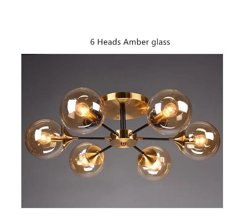 OrbaLux™ Glass Chandelier