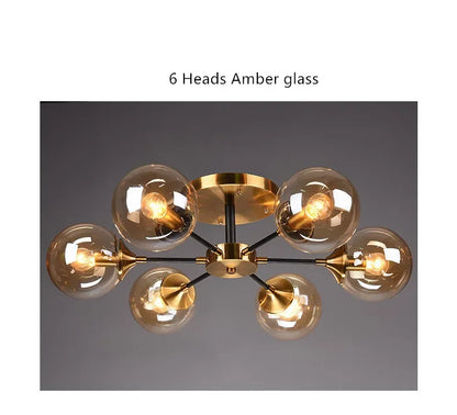 OrbaLux™ Glass Chandelier