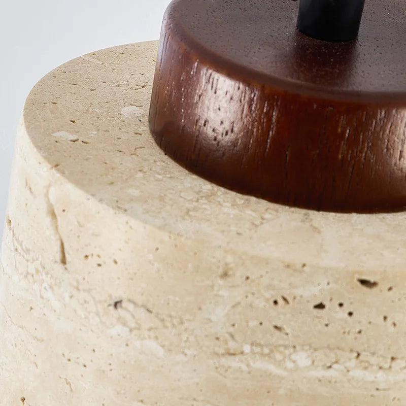 Wabi-Sabi Stone Pendant Light