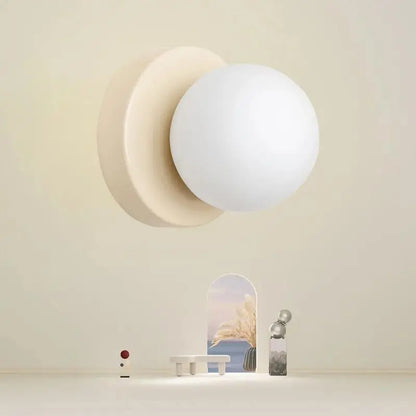 Minimalist Orb Sconce