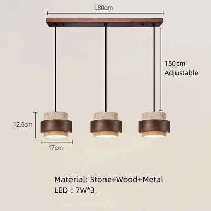 TerraGlow™ Stone Pendant Light