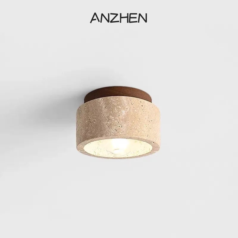 Zen Stone Ceiling Light