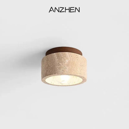 Zen Stone Ceiling Light