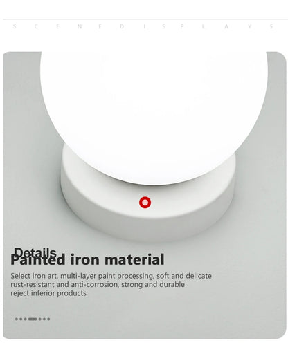 Minimalist Orb Sconce