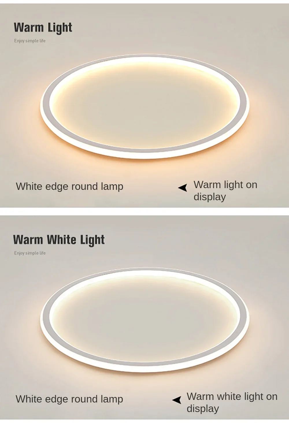 AuraRing™ LED Ceiling Light