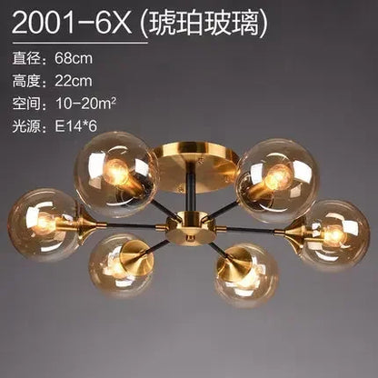 OrbaLux™ Glass Chandelier
